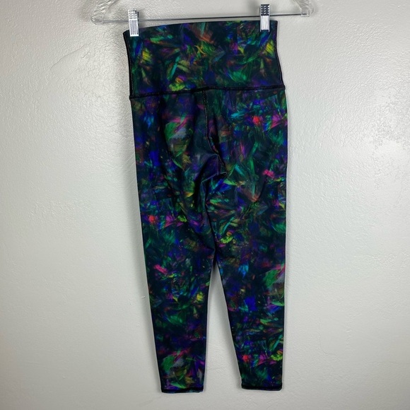 Flexure Body Wear Cosmic Multicolor Athletic Workout High Rise Leggings Small - Picture 10 of 12